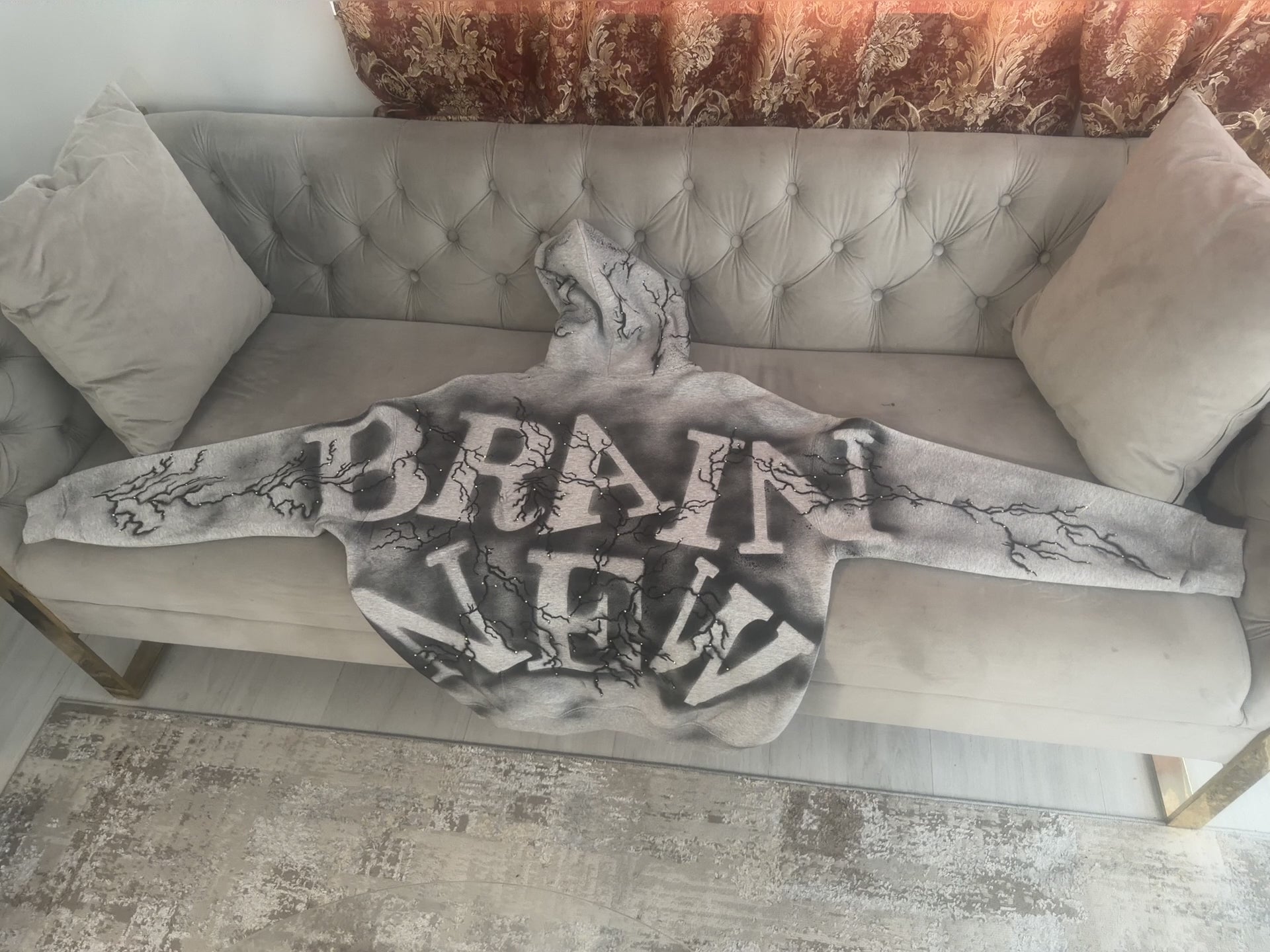 BRAIN NEW-Storm hoodie
